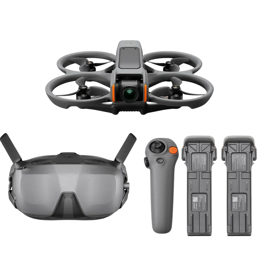 Квадрокоптер DJI Avata 2 Fly Smart Combo [Three Battery] (CP.FP.00000265.01)