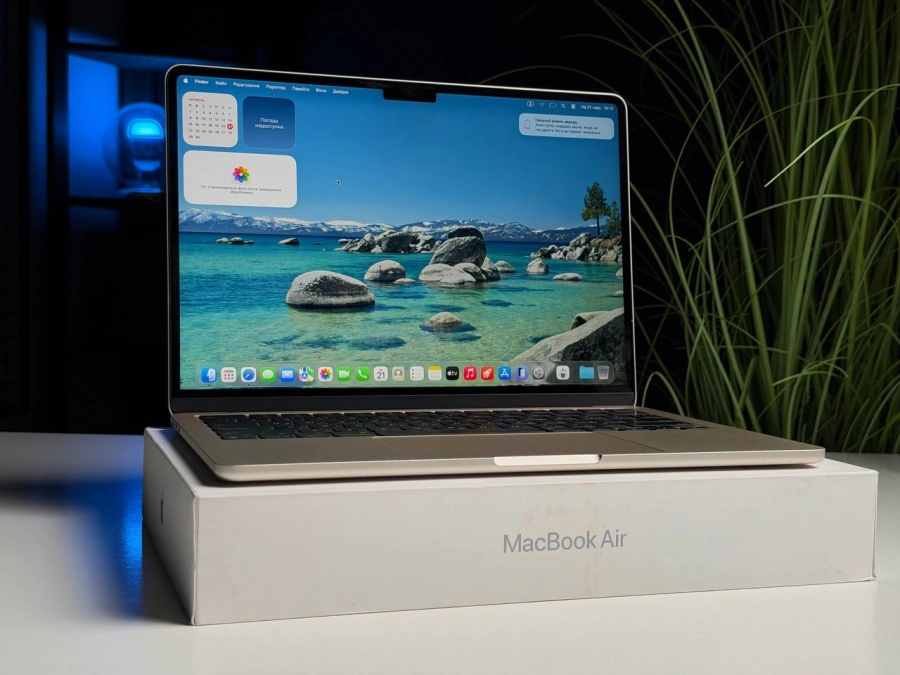 ВЖИВАНИЙ Б/У MacBook Air 13" M3/8CPU/8GPU/8GB/256GB Starlight 2024 (MRXT3) - Состояние: хорошее | Аккумулятор: 100% | Комплектация: полный | Гарантия: 3 мес.