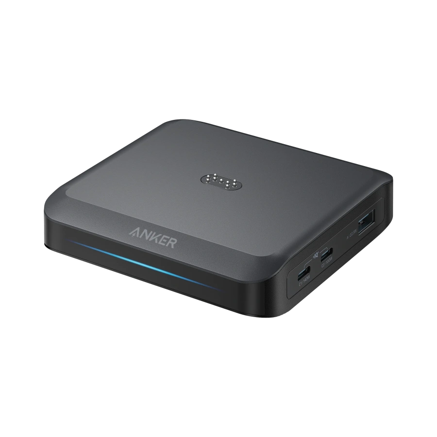 Мережевий зарядний пристрій Anker Prime Charging Base for Anker Prime with Pogo Pin [150W, 3 Ports] - Black (A1903G11)