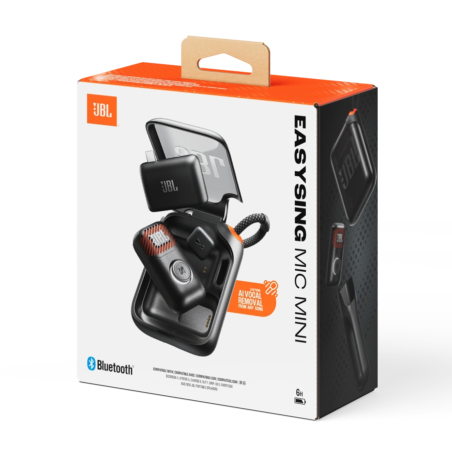 Мікрофон JBL EasySing Mic Mini | AI караоке-мікрофон з приглушенням вокалу (JBLESMICMINI)
