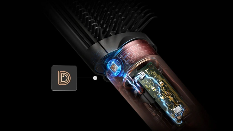 Мультистайлер-фен Dyson Airwrap Co-anda2x Multi-styler & Dryer Curly+Coily - Ceramic Apricot/Topaz EU (266836-01)