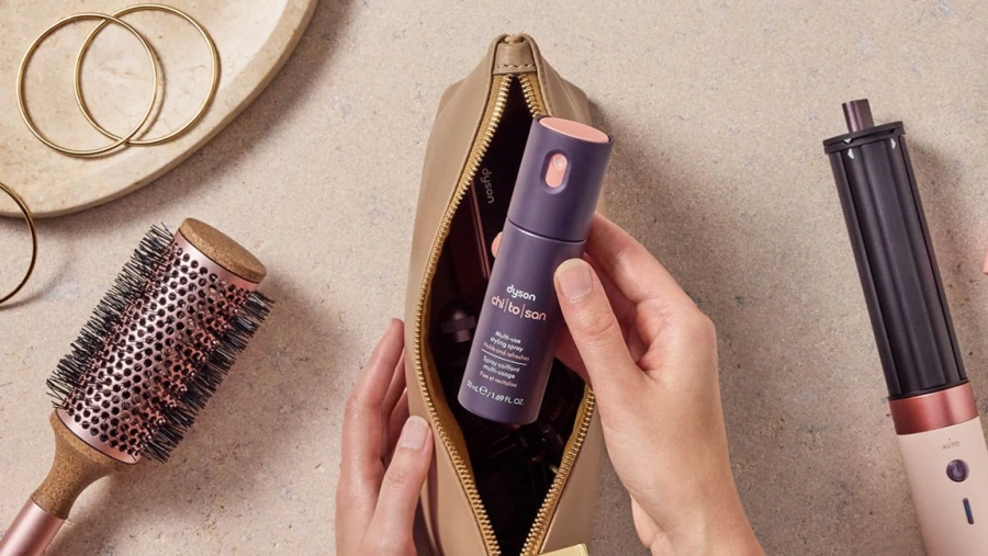 Мультистайлер-фен Dyson Airwrap Co-anda2x Multi-styler & Dryer Curly+Coily - Ceramic Apricot/Topaz EU (266836-01)