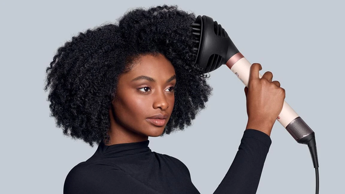 Мультистайлер-фен Dyson Airwrap Co-anda2x Multi-styler & Dryer Curly+Coily - Ceramic Apricot/Topaz EU (266836-01)