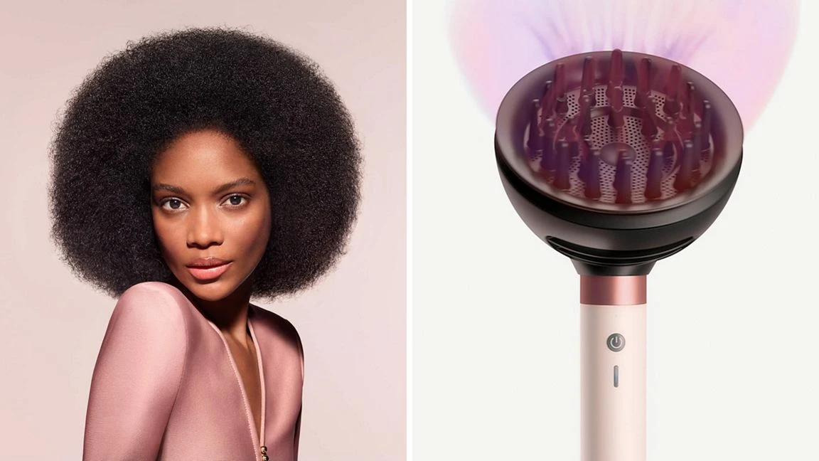 Мультистайлер-фен Dyson Airwrap Co-anda2x Multi-styler & Dryer Curly+Coily - Ceramic Apricot/Topaz EU (266836-01)