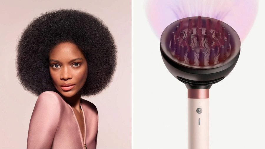 Мультистайлер-фен Dyson Airwrap Co-anda2x Multi-styler & Dryer Curly+Coily - Ceramic Apricot/Topaz EU (266836-01)