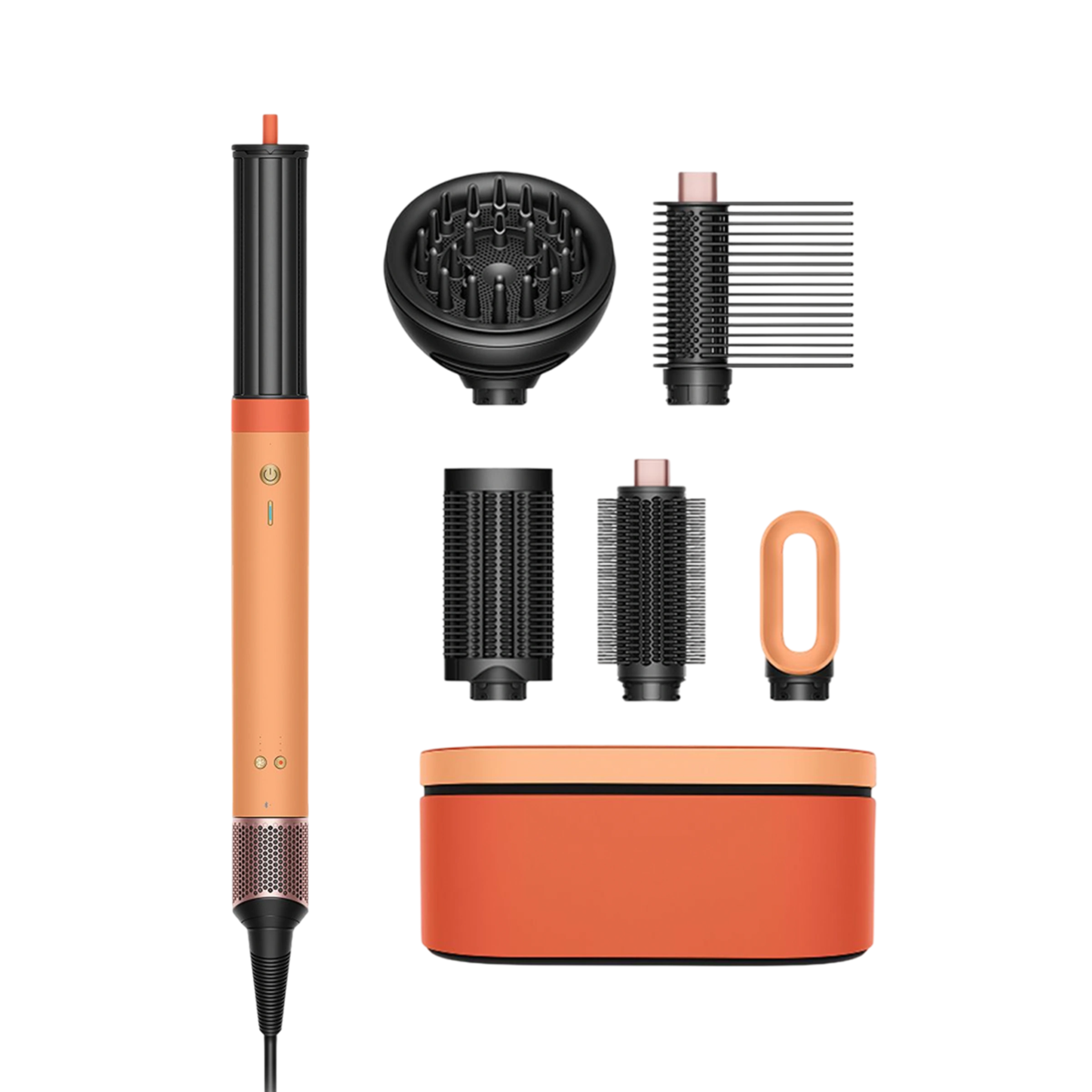 Мультистайлер-фен Dyson Airwrap Co-anda2x Multi-styler & Dryer Curly+Coily - Ceramic Apricot/Topaz EU (266836-01) Мультистайлер-фен Dyson Airwrap Co-anda2x Multi-styler & Dryer Curly+Coily - Ceramic Apricot/Topaz EU (266836-01)
