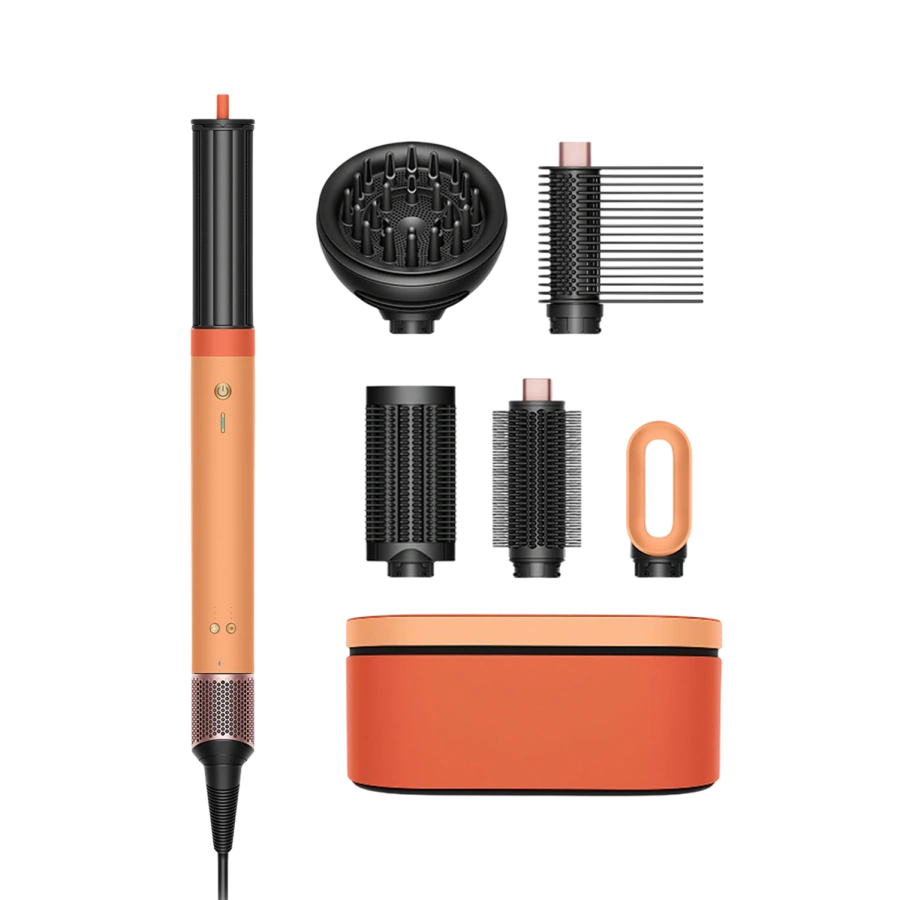 Мультистайлер-фен Dyson Airwrap Co-anda2x Multi-styler & Dryer Curly+Coily - Ceramic Apricot/Topaz EU (266836-01)