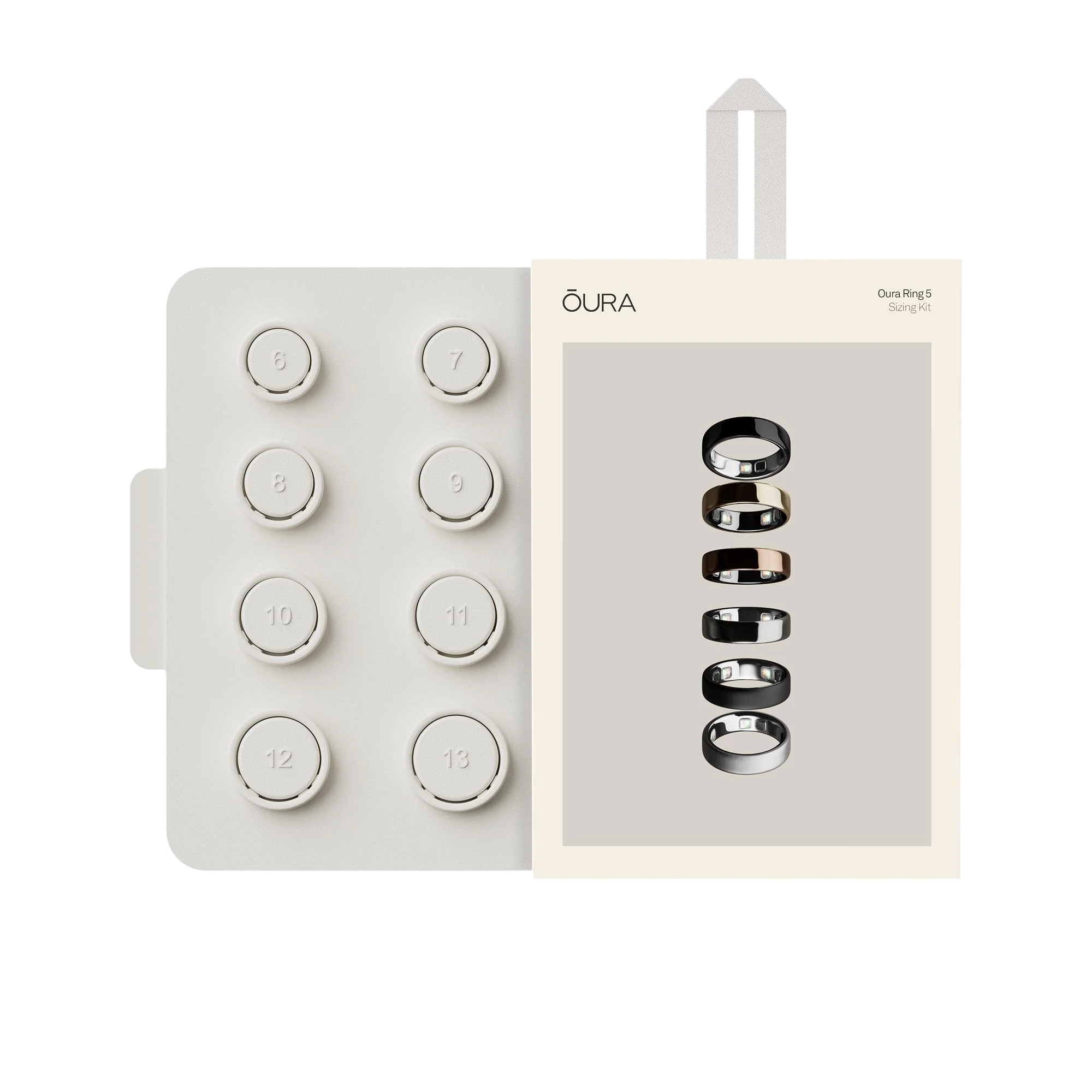 Набір для визначення розміру кільця Oura Ring 5 Sizing Kit (JZ98-63255-AZ)