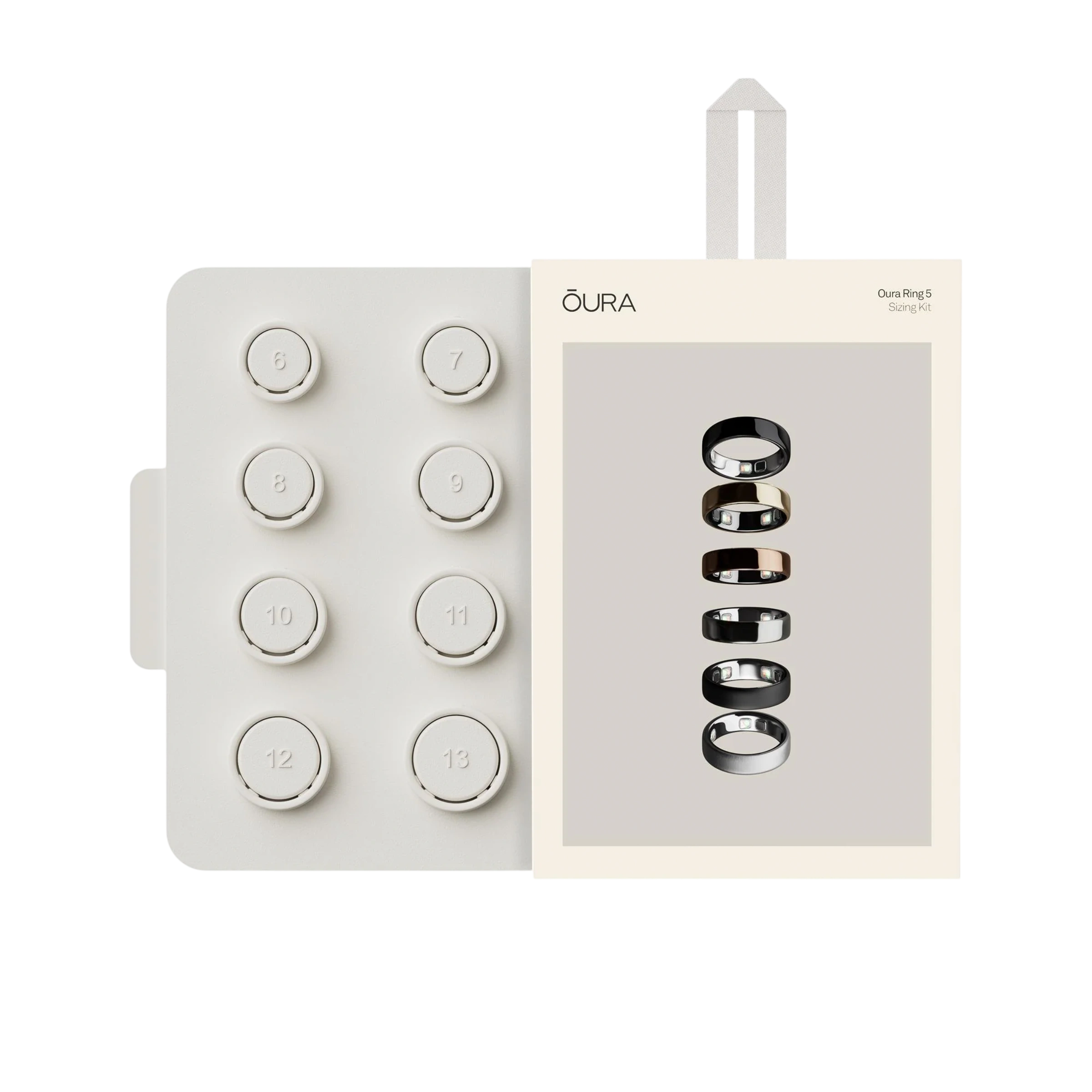 Набір для визначення розміру кільця Oura Ring 5 Sizing Kit (JZ98-63255-AZ)