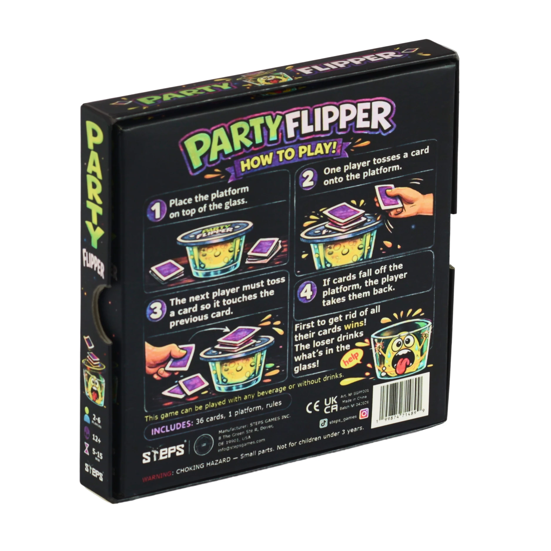 Настільна гра Steps Games Party Flipper [Степс Паті Фліпер] (SGPF001)