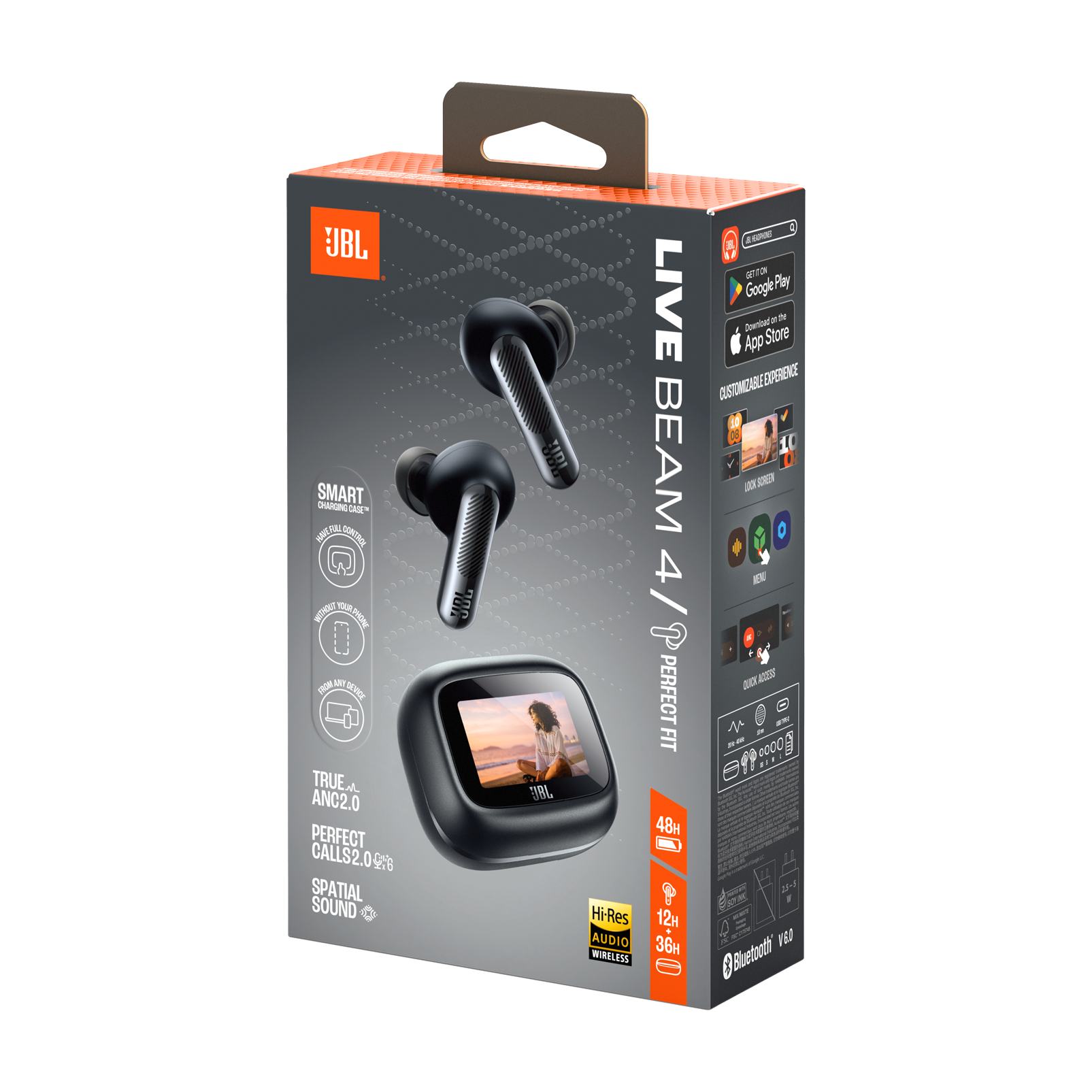 Навушники JBL Live Beam 4 - Black (JBLLIVEBEAM4BLK)