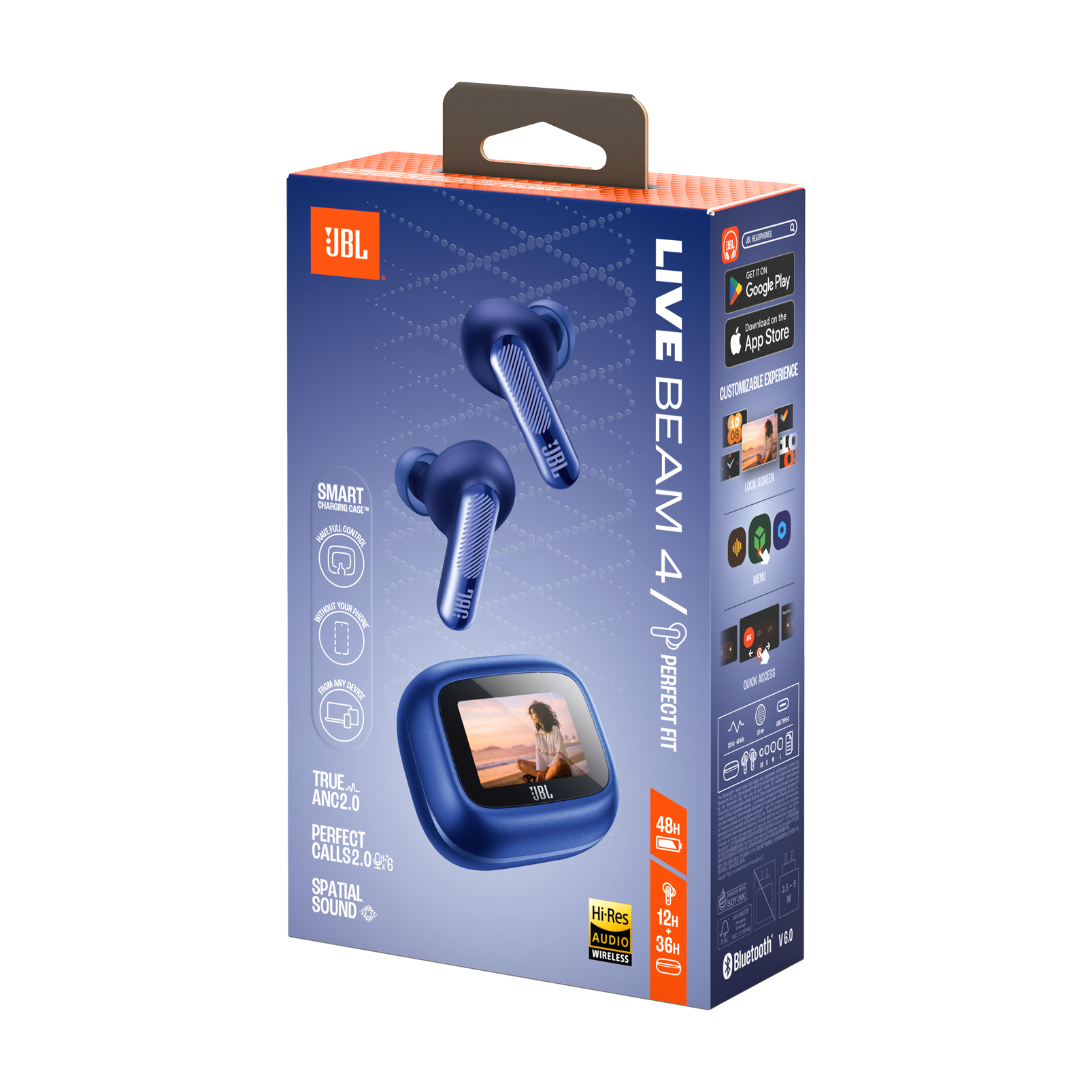 Навушники JBL Live Beam 4 - Blue (JBLLIVEBEAM4BLU)