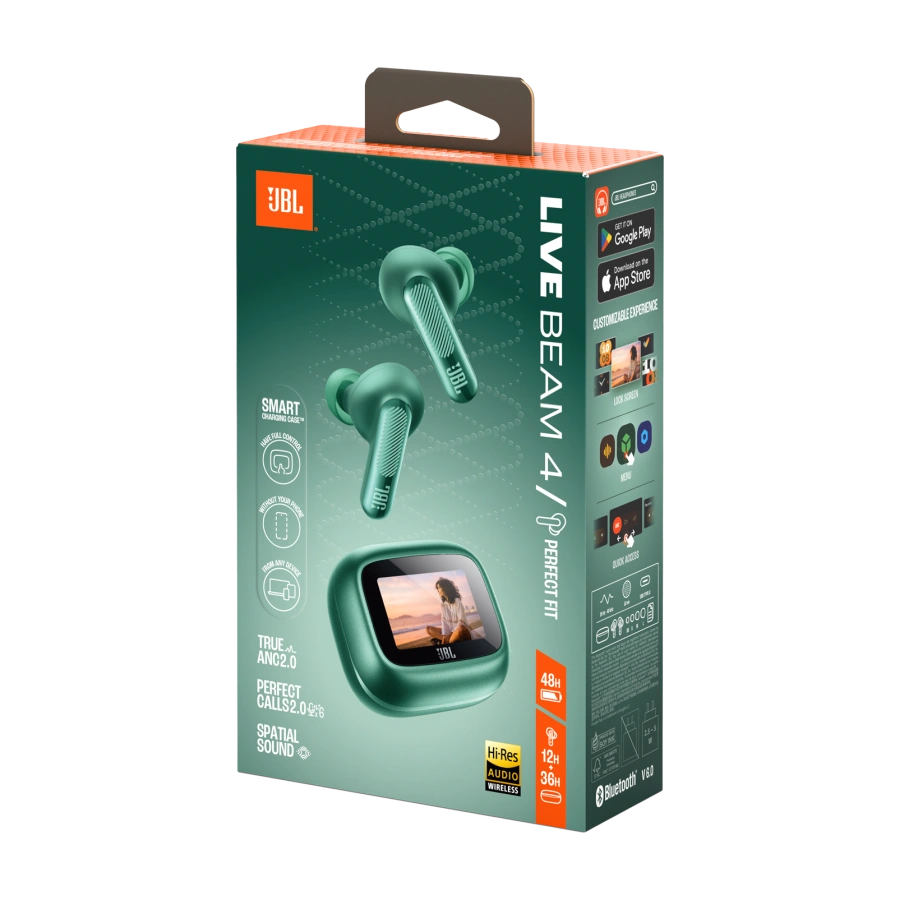 Навушники JBL Live Beam 4 - Green (JBLLIVEBEAM4GRN)