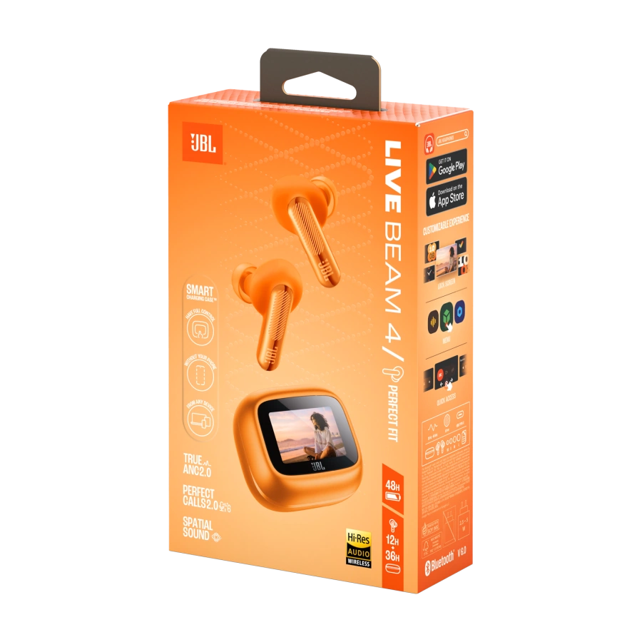 Навушники JBL Live Beam 4 - Orange (JBLLIVEBEAM4ORG)
