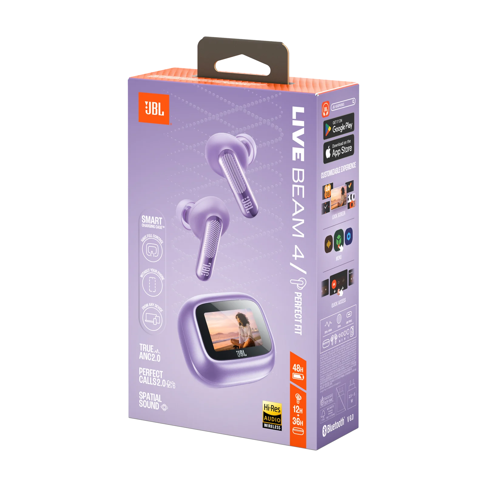 Навушники JBL Live Beam 4 - Purple (JBLLIVEBEAM4PUR)
