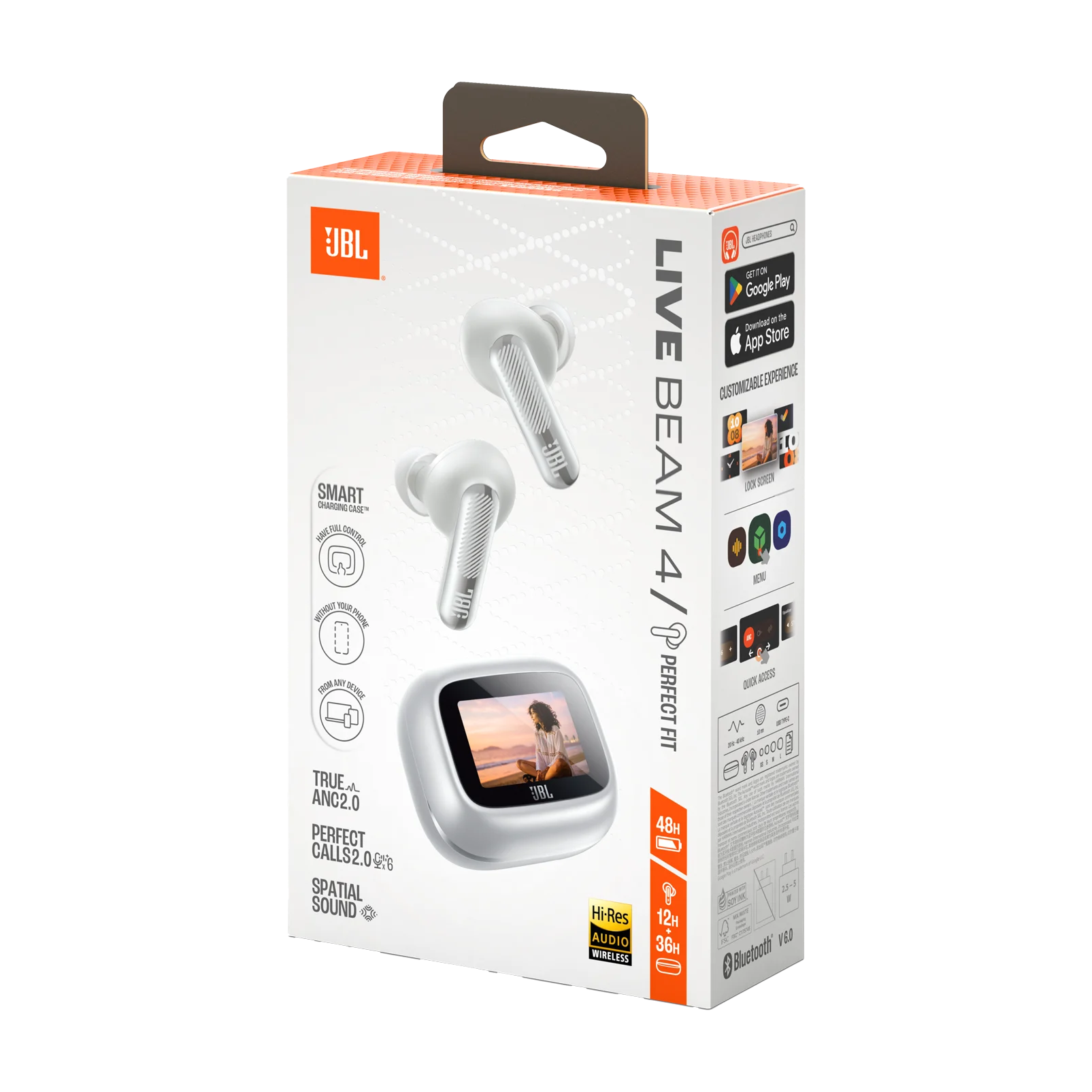 Навушники JBL Live Beam 4 - Silver (JBLLIVEBEAM4SIL)