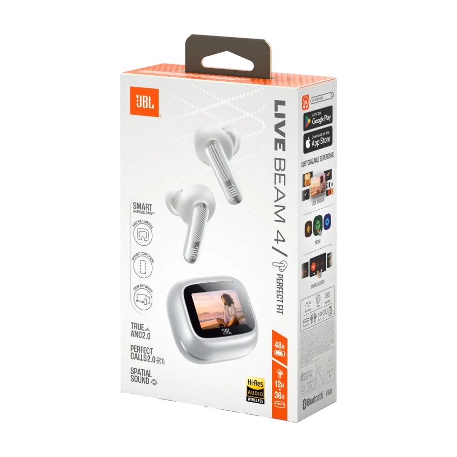 Навушники JBL Live Beam 4 - Silver (JBLLIVEBEAM4SIL)