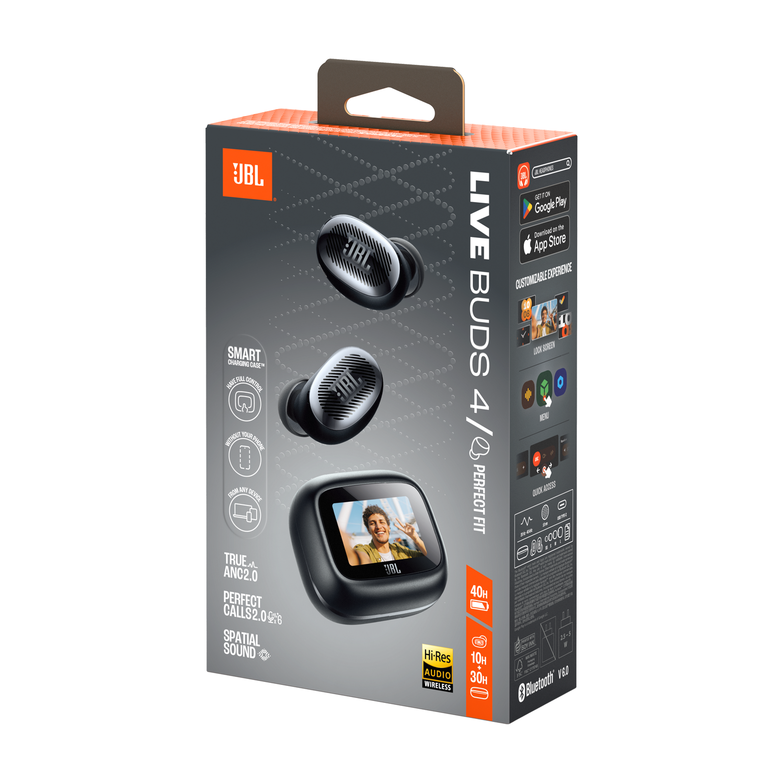 Навушники JBL Live Buds 4 - Black (JBLLIVEBUDS4BLK)
