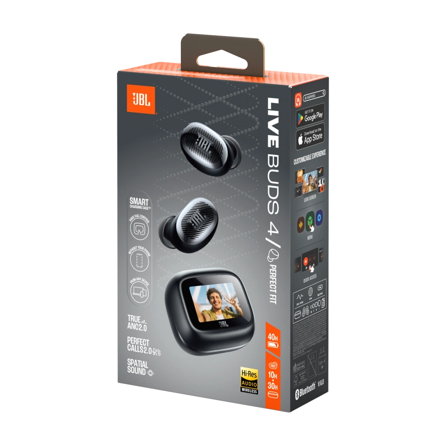 Навушники JBL Live Buds 4 - Black (JBLLIVEBUDS4BLK)