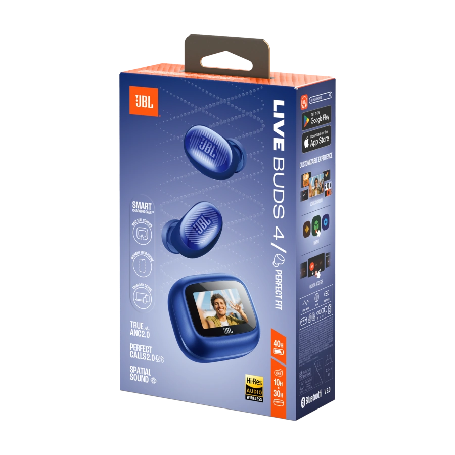 Навушники JBL Live Buds 4 - Blue (JBLLIVEBUDS4BLU)