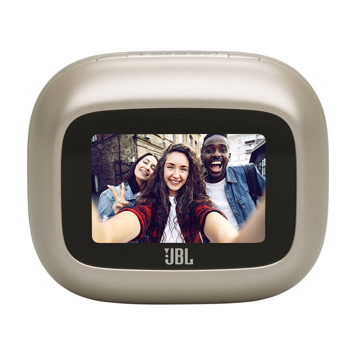 Навушники JBL Live Buds 4 - Sand (JBLLIVEBUDS4CPG)