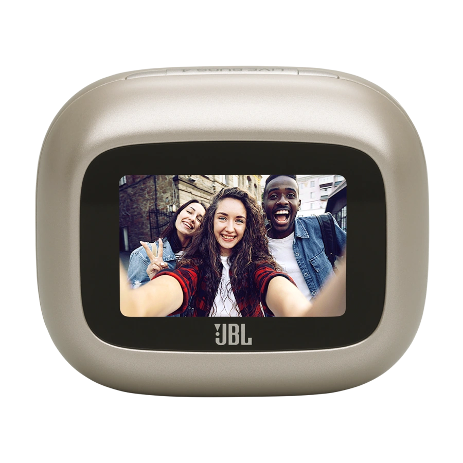 Навушники JBL Live Buds 4 - Sand (JBLLIVEBUDS4CPG)