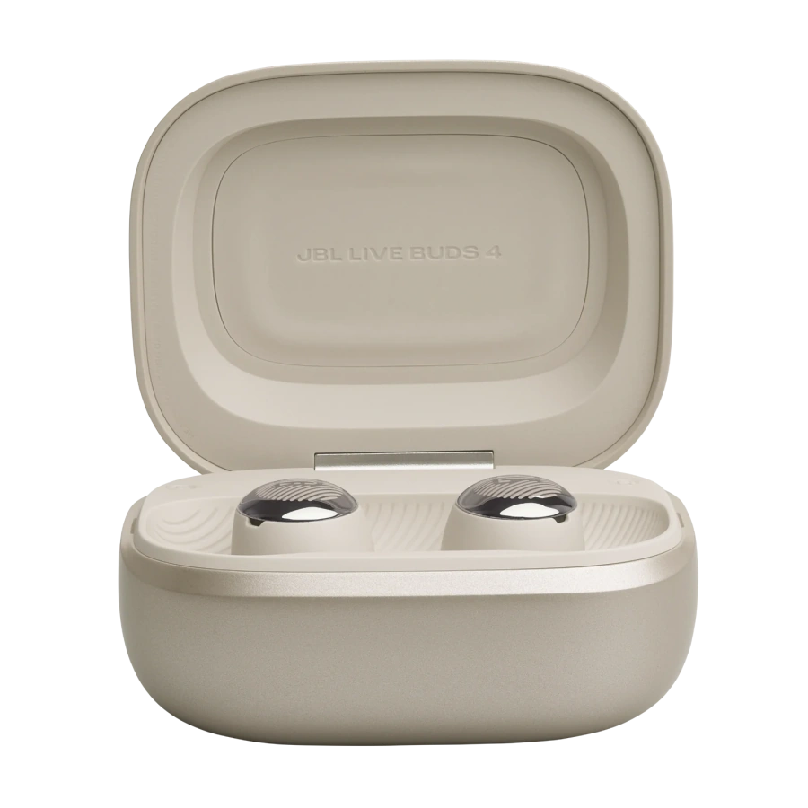 Навушники JBL Live Buds 4 - Sand (JBLLIVEBUDS4CPG)