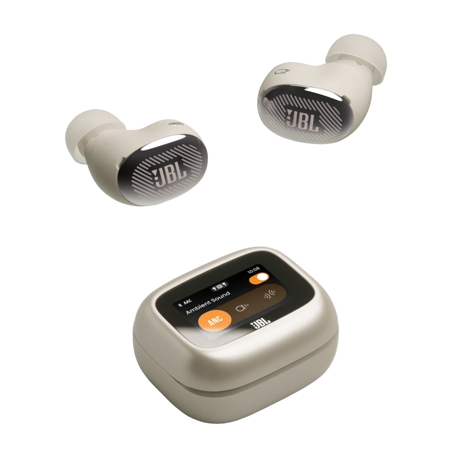 Навушники JBL Live Buds 4 - Sand (JBLLIVEBUDS4CPG)