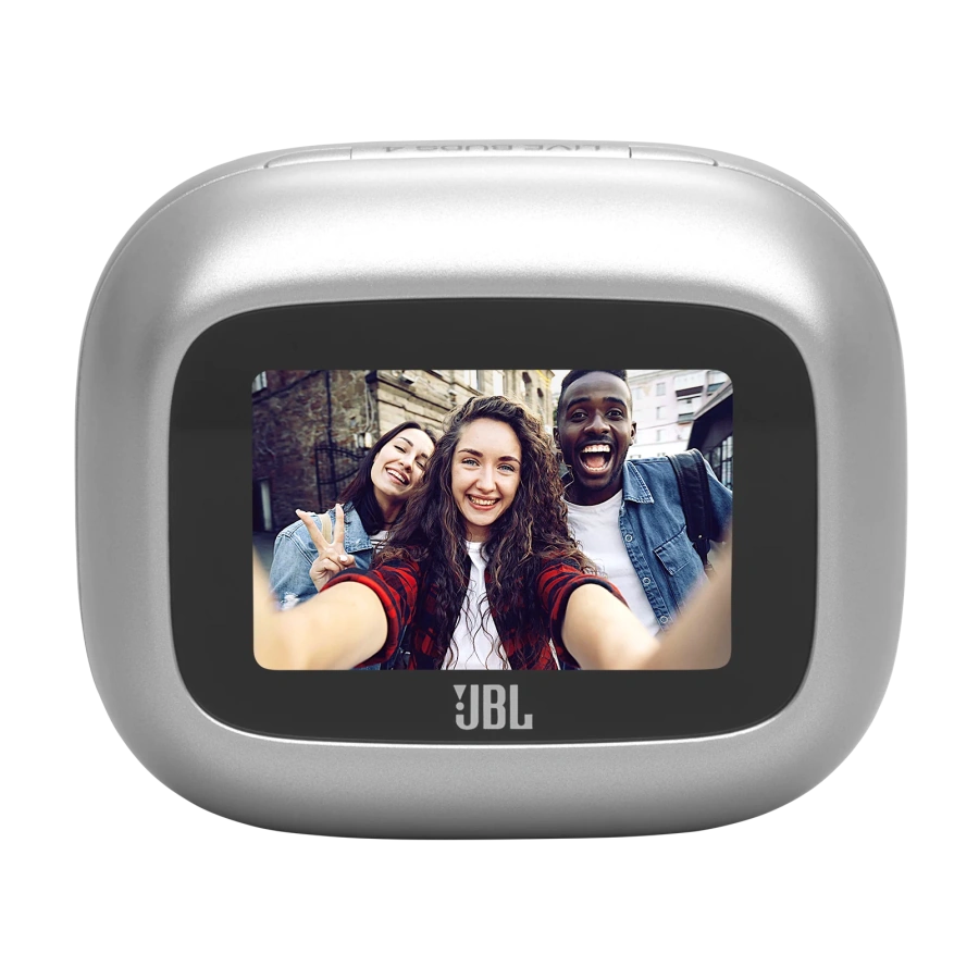 Навушники JBL Live Buds 4 - Silver (JBLLIVEBUDS4SIL)