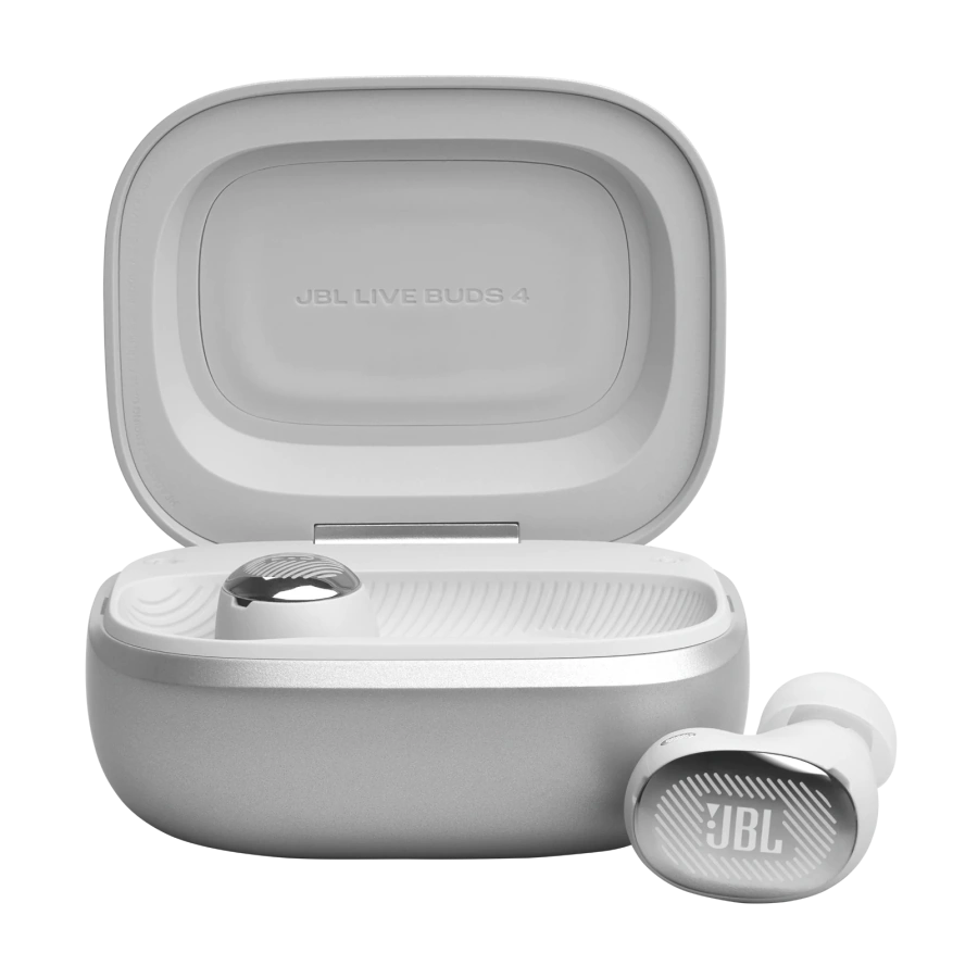 Навушники JBL Live Buds 4 - Silver (JBLLIVEBUDS4SIL)