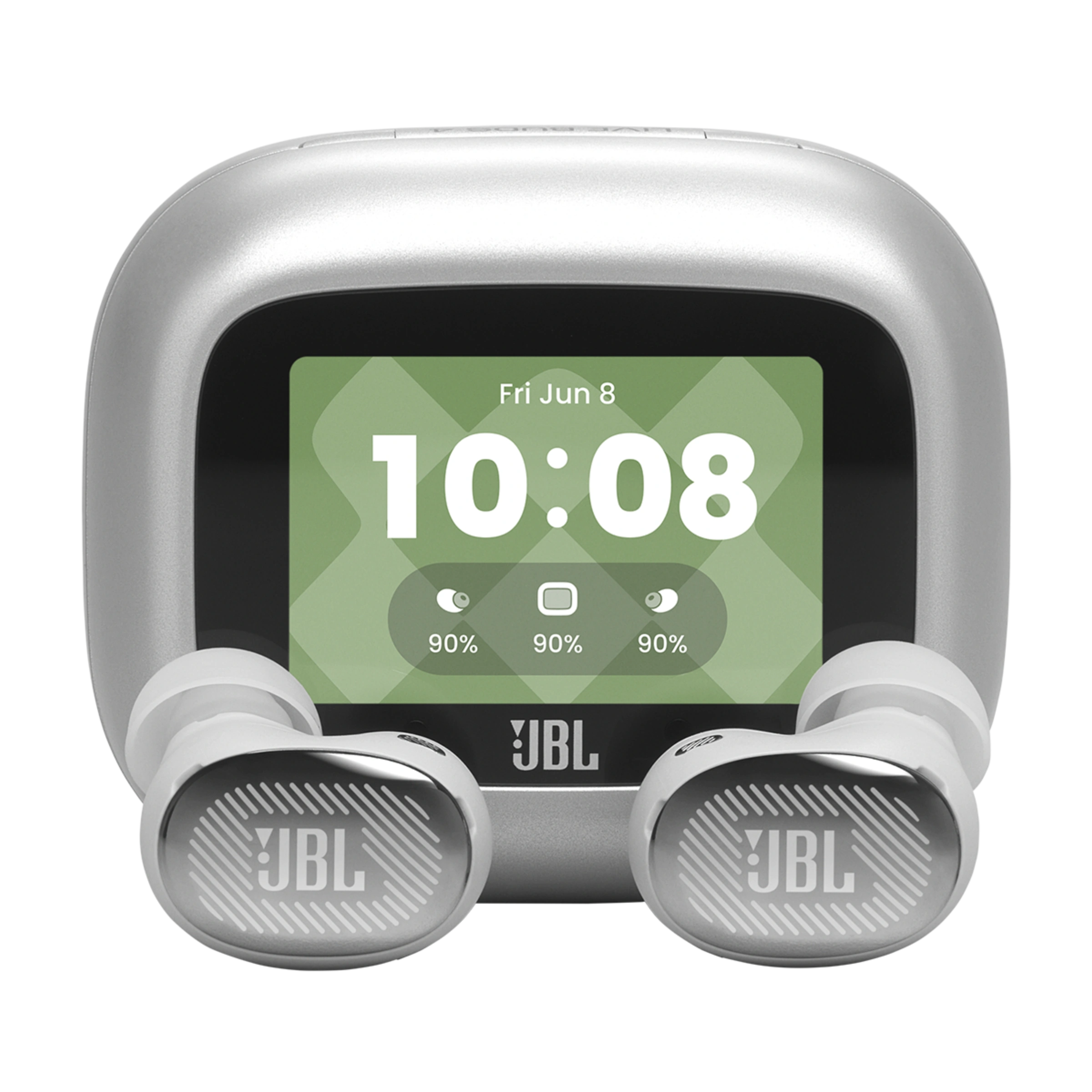 Навушники JBL Live Buds 4 - Silver (JBLLIVEBUDS4SIL)