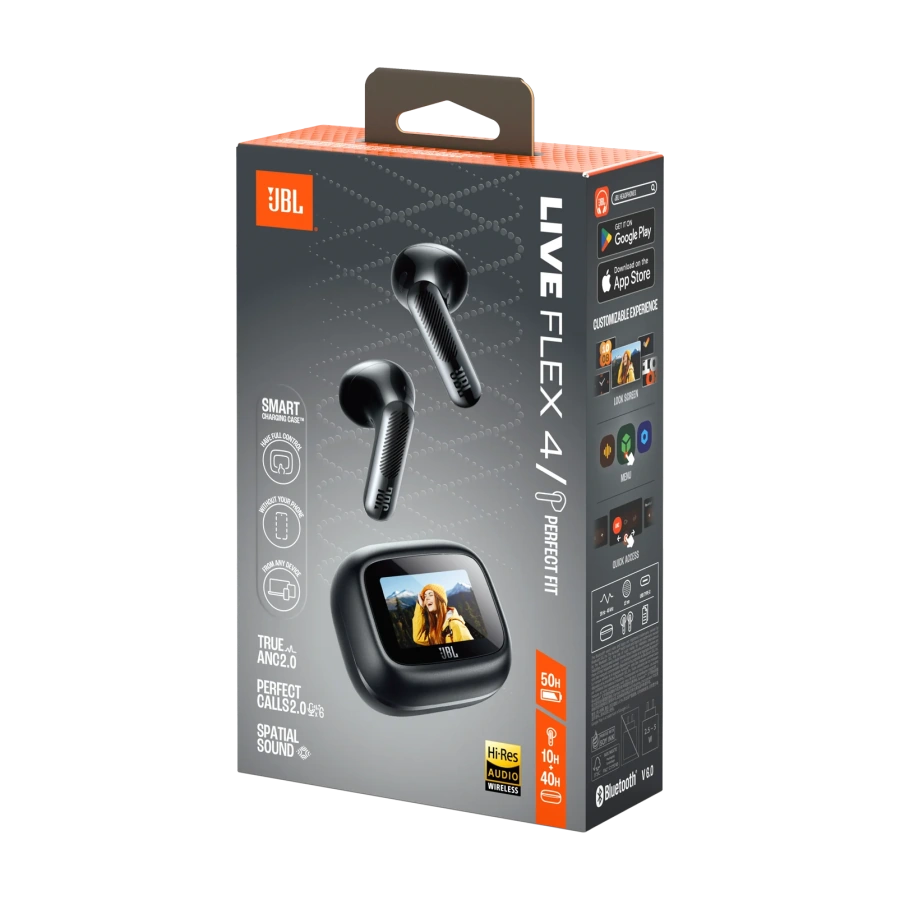 Навушники JBL Live Flex 4 - Black (JBLLIVEFLEX4BLK)