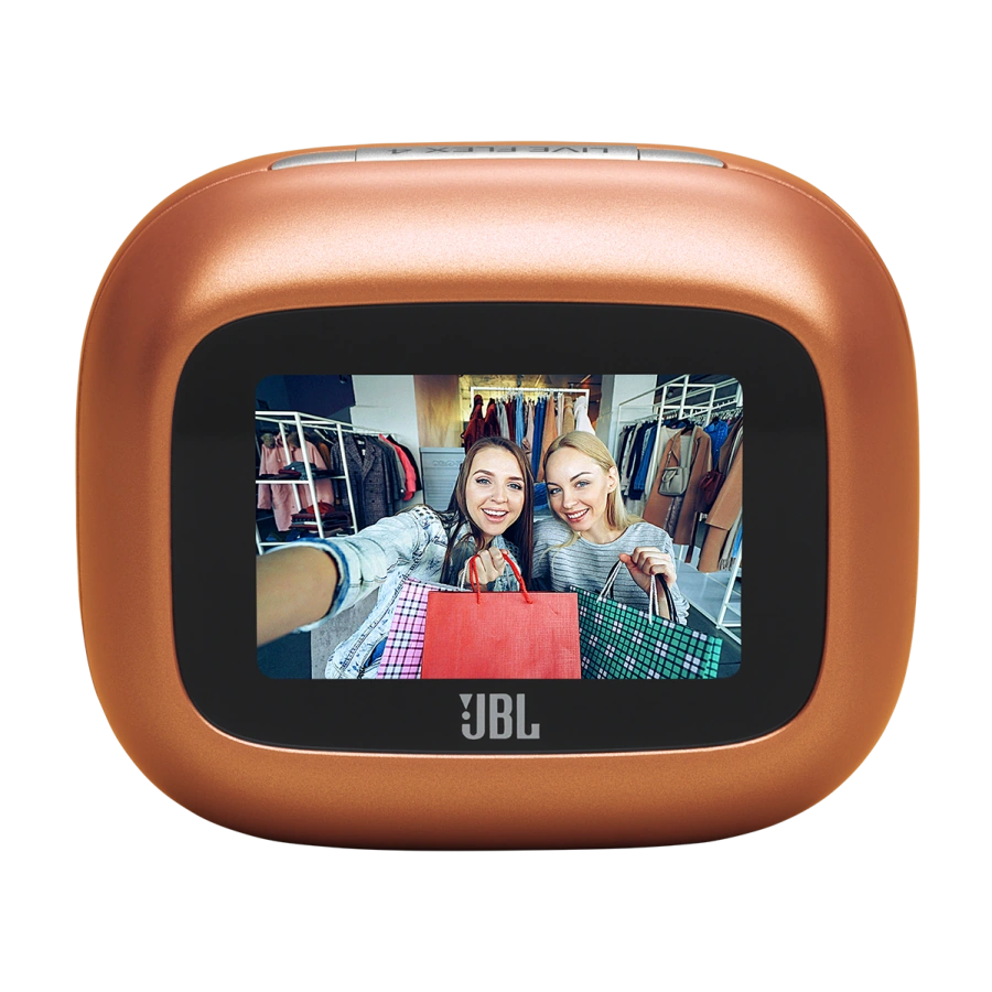 Навушники JBL Live Flex 4 - Orange (JBLLIVEFLEX4ORG)