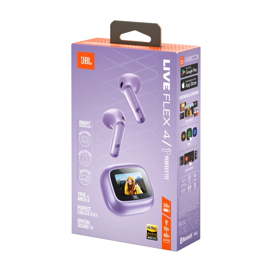 Навушники JBL Live Flex 4 - Purple (JBLLIVEFLEX4PUR)