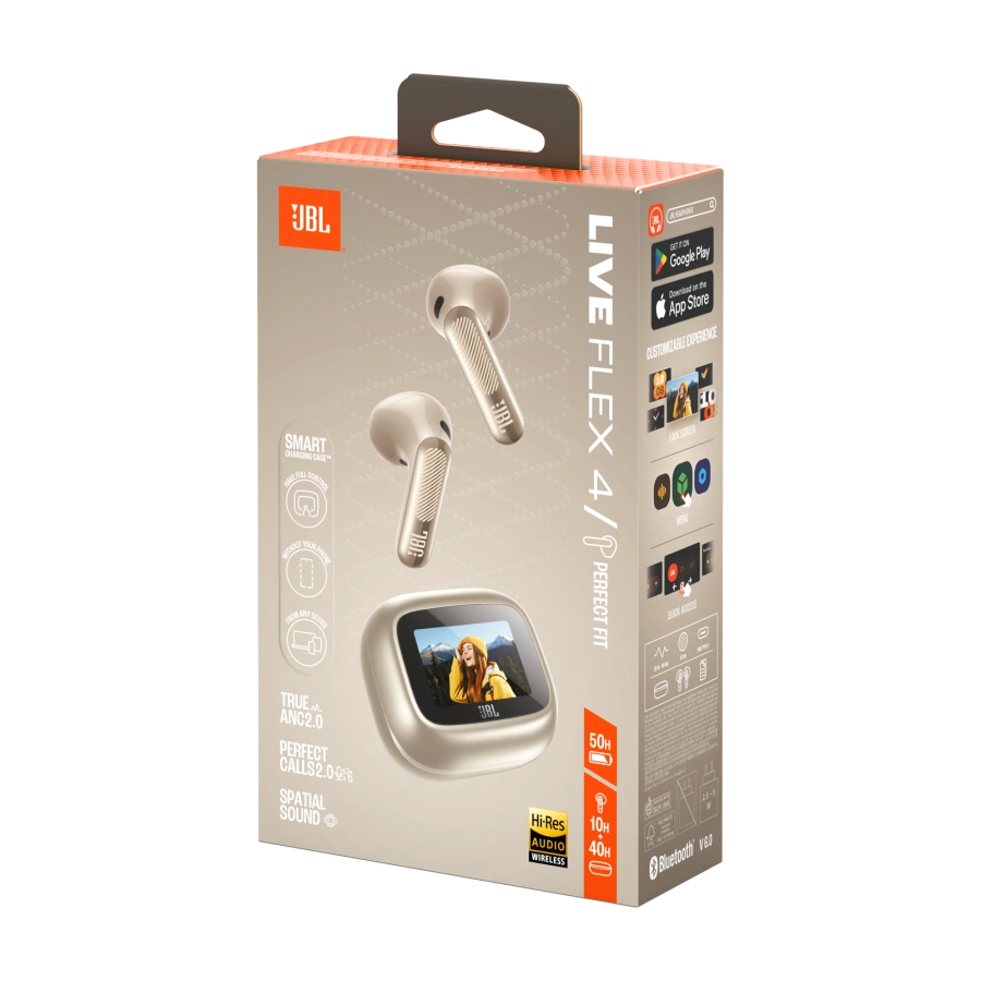 Навушники JBL Live Flex 4 - Sand (JBLLIVEFLEX4CPG)