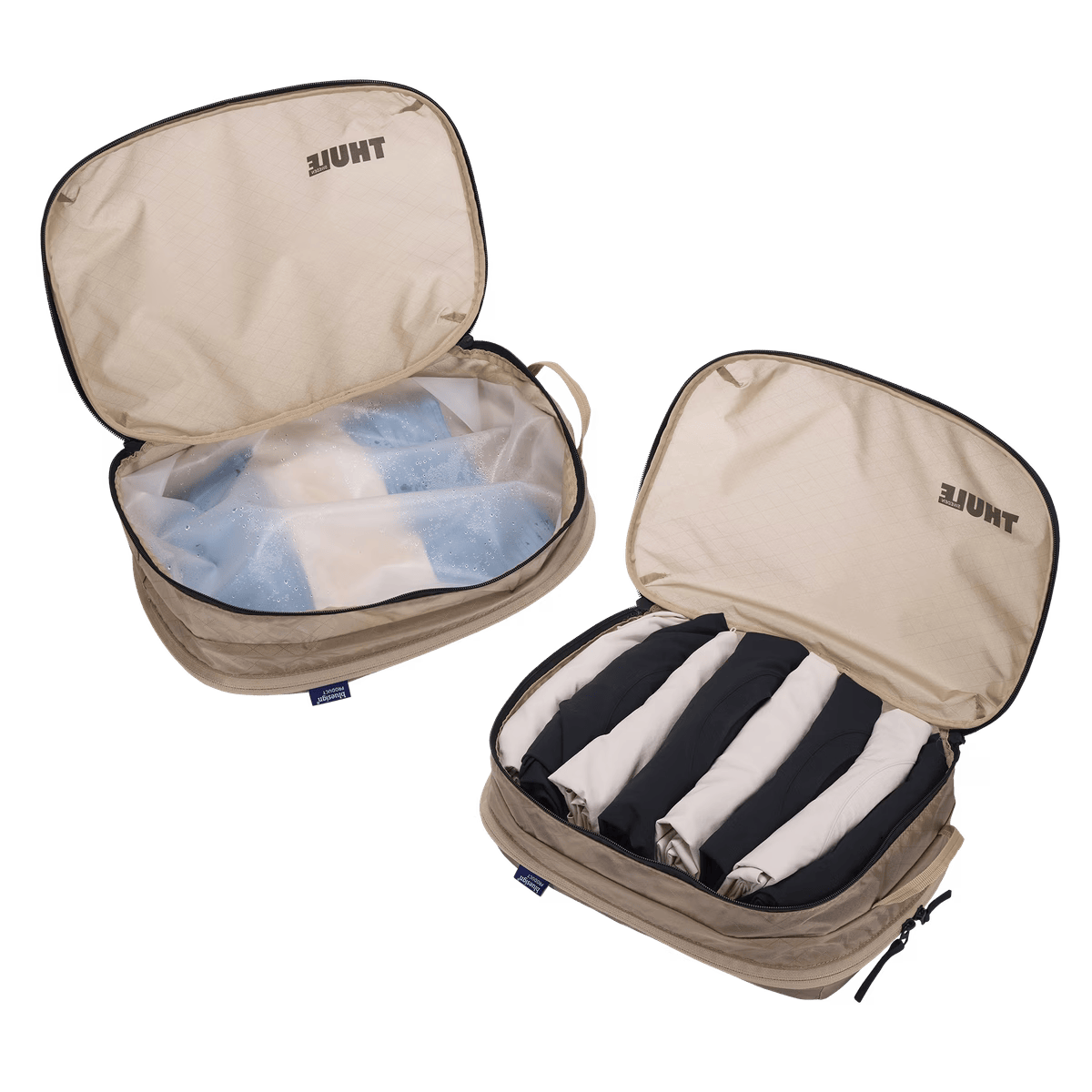 Органайзер для чистой и грязной одежды Thule Clean/Dirty Packing Cube Medium - Gentle Beige (3205567)