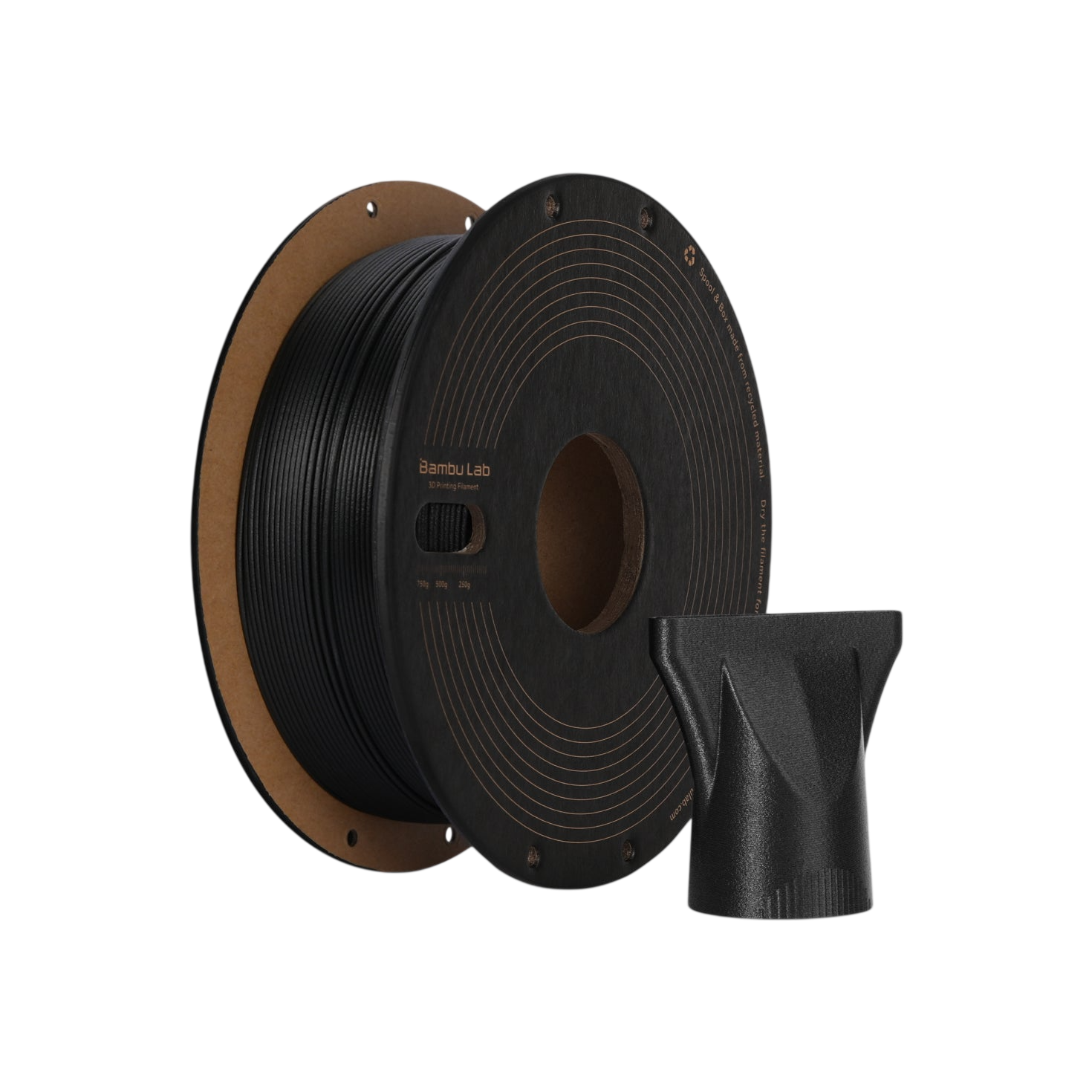 Пластик Bambu Lab PPA-CF - Black (73100)