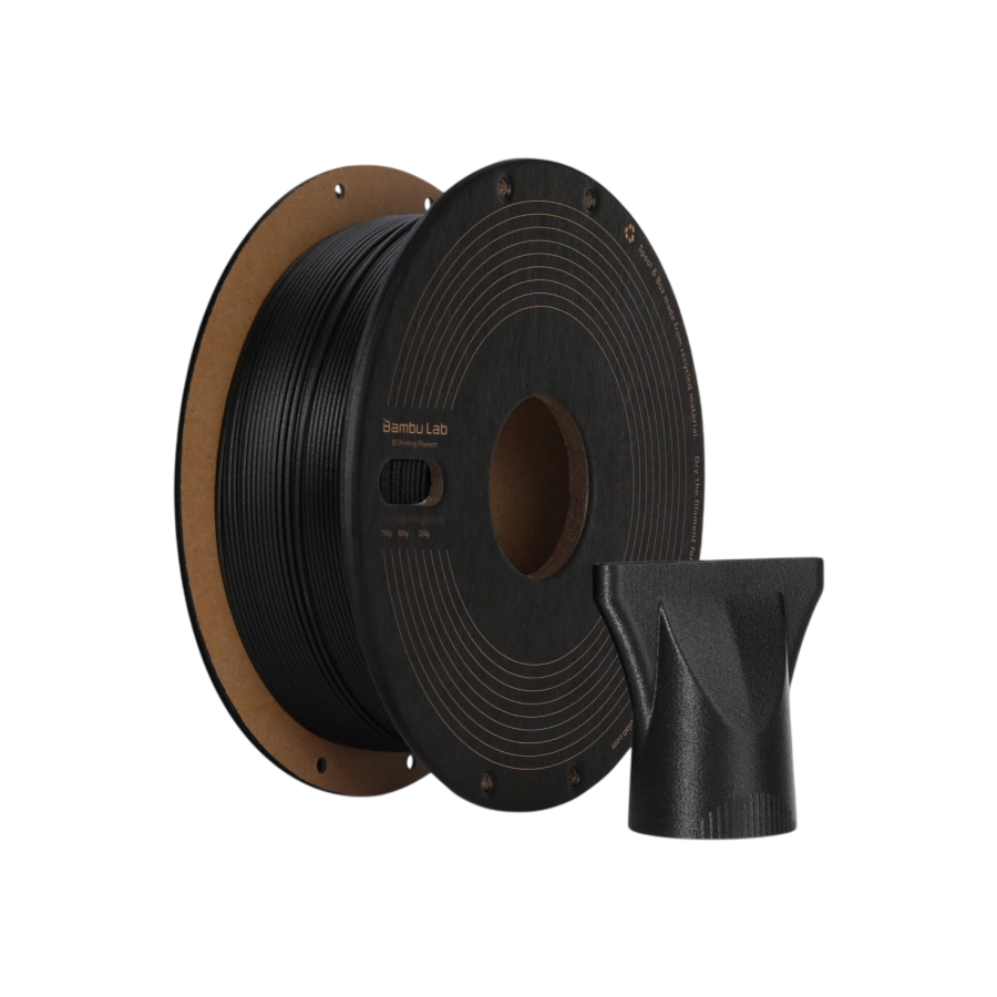 Пластик Bambu Lab PPA-CF - Black (73100)