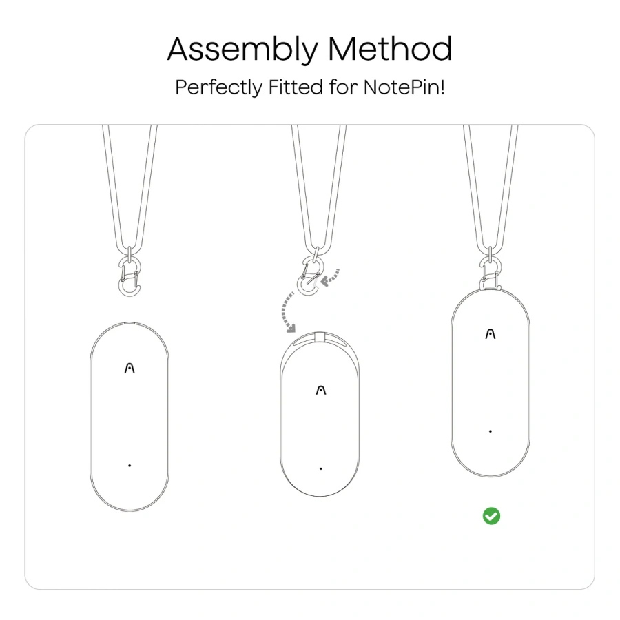 Ремінець PLAUD NotePin & PLAUD NotePin S Lanyard (NP-AC-Lanyard1)