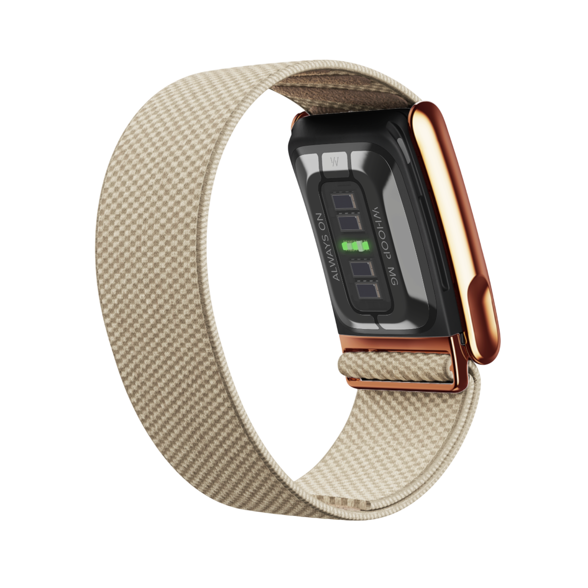 Ремешок WHOOP SuperKnit Band | Dune with Rose Gold для WHOOP MG
