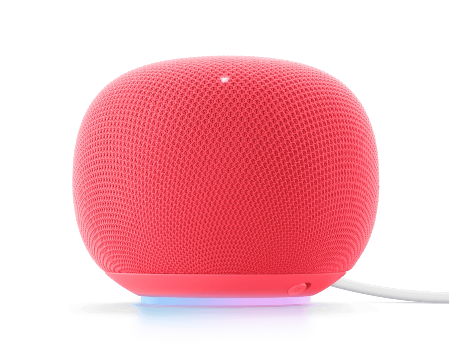 Розумна колонка Google Home Speaker with Gemini - Berry (GA10556)
