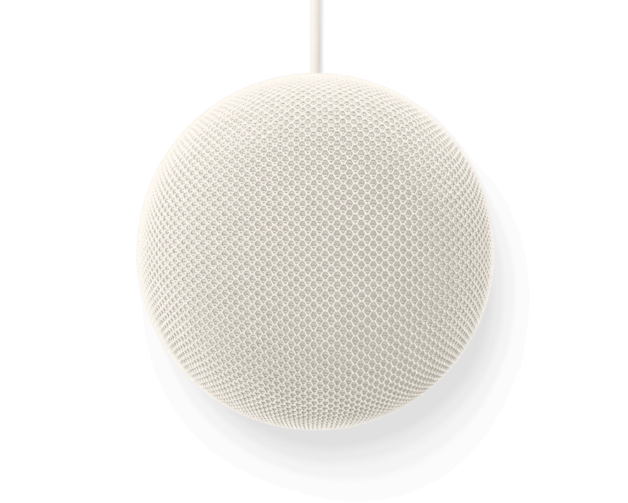 Розумна колонка Google Home Speaker with Gemini - Porcelain (GA09978)