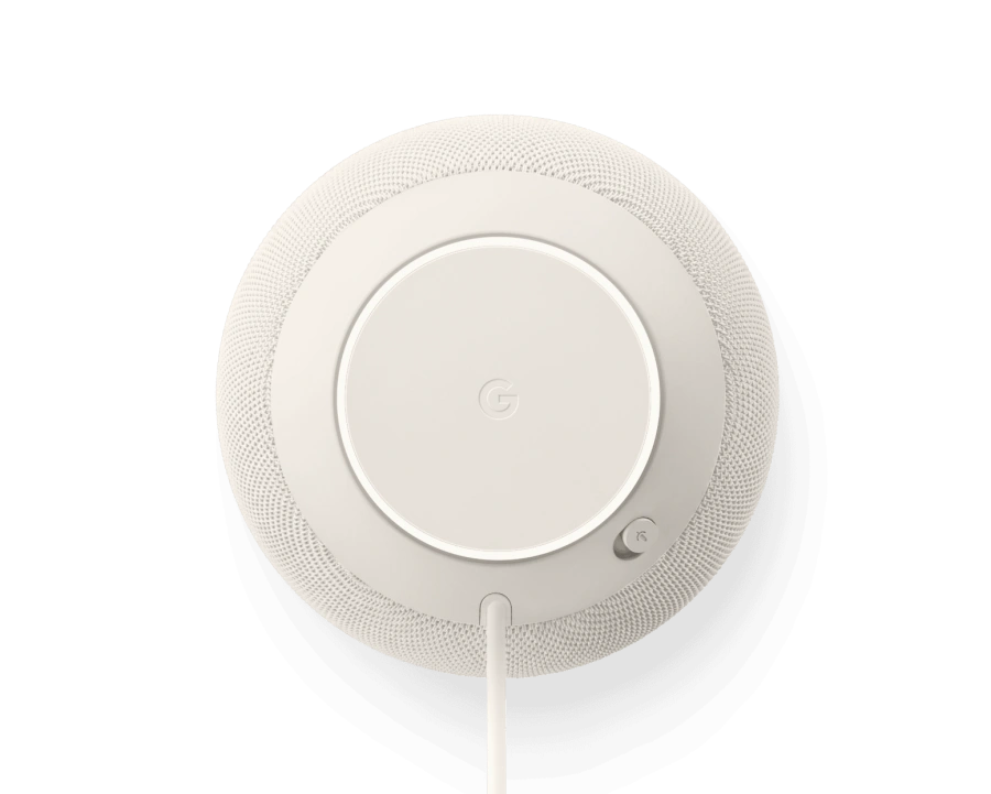 Розумна колонка Google Home Speaker with Gemini - Porcelain (GA09978)
