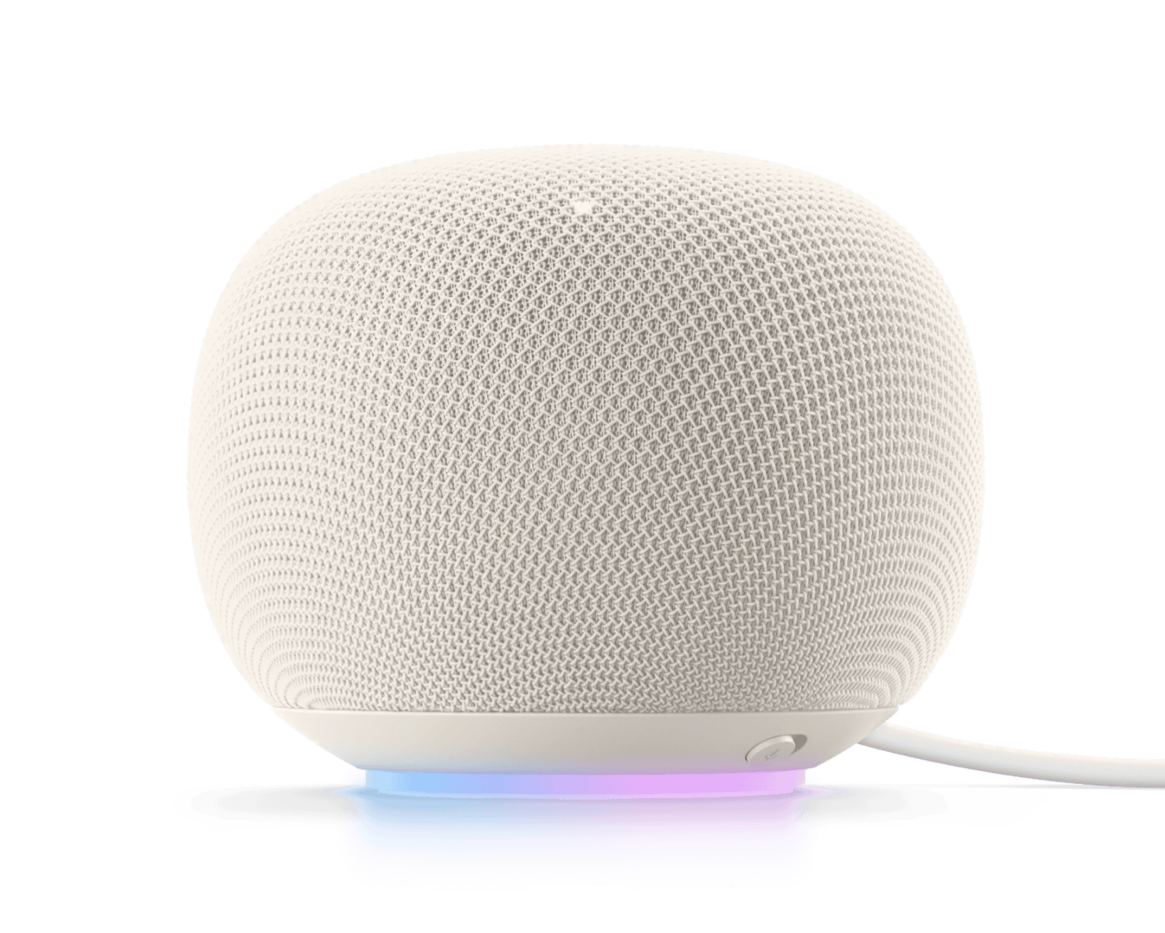 Розумна колонка Google Home Speaker with Gemini - Porcelain (GA09978)