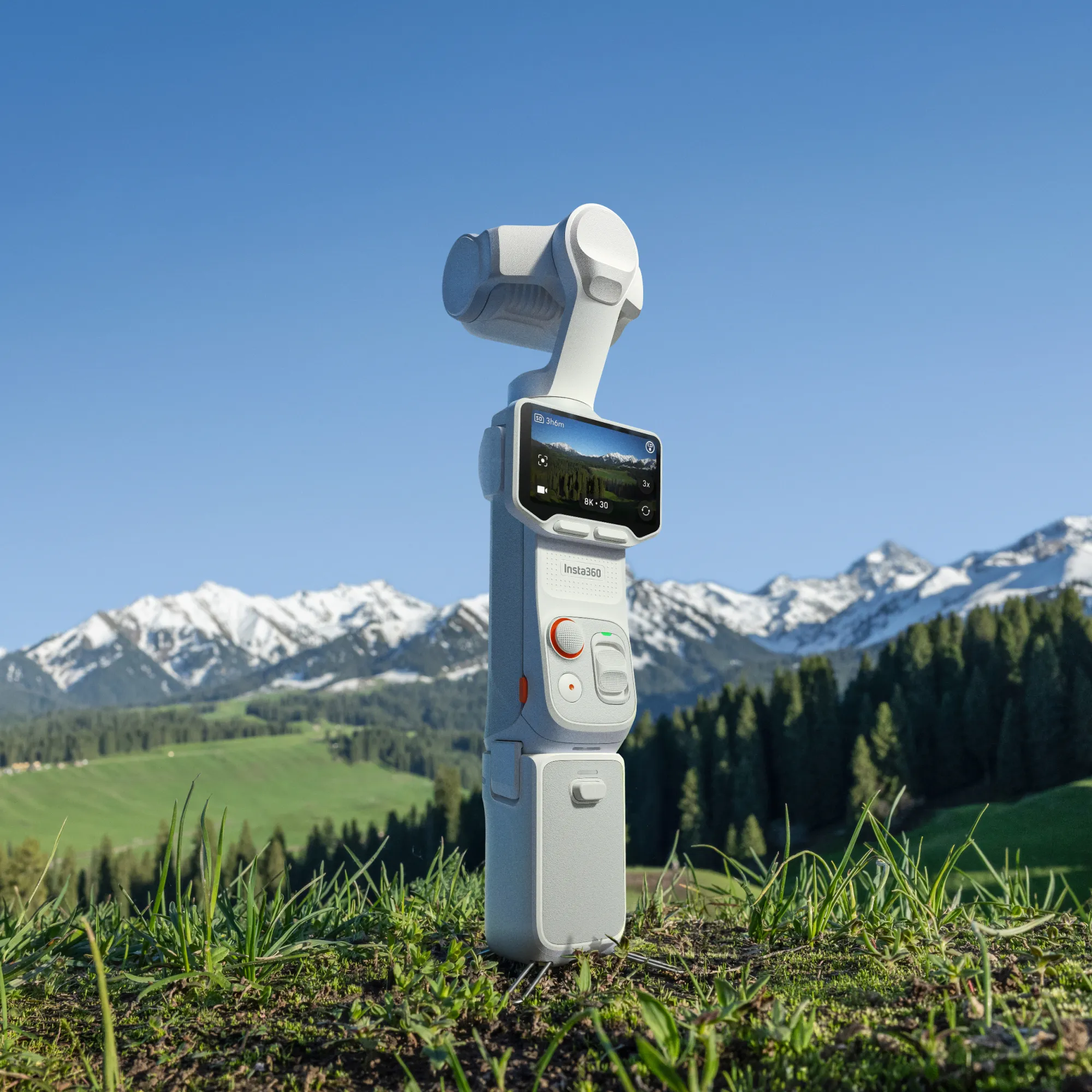 Ручка-тримач Insta360 1/4" Thread Handle для Luna Series - White