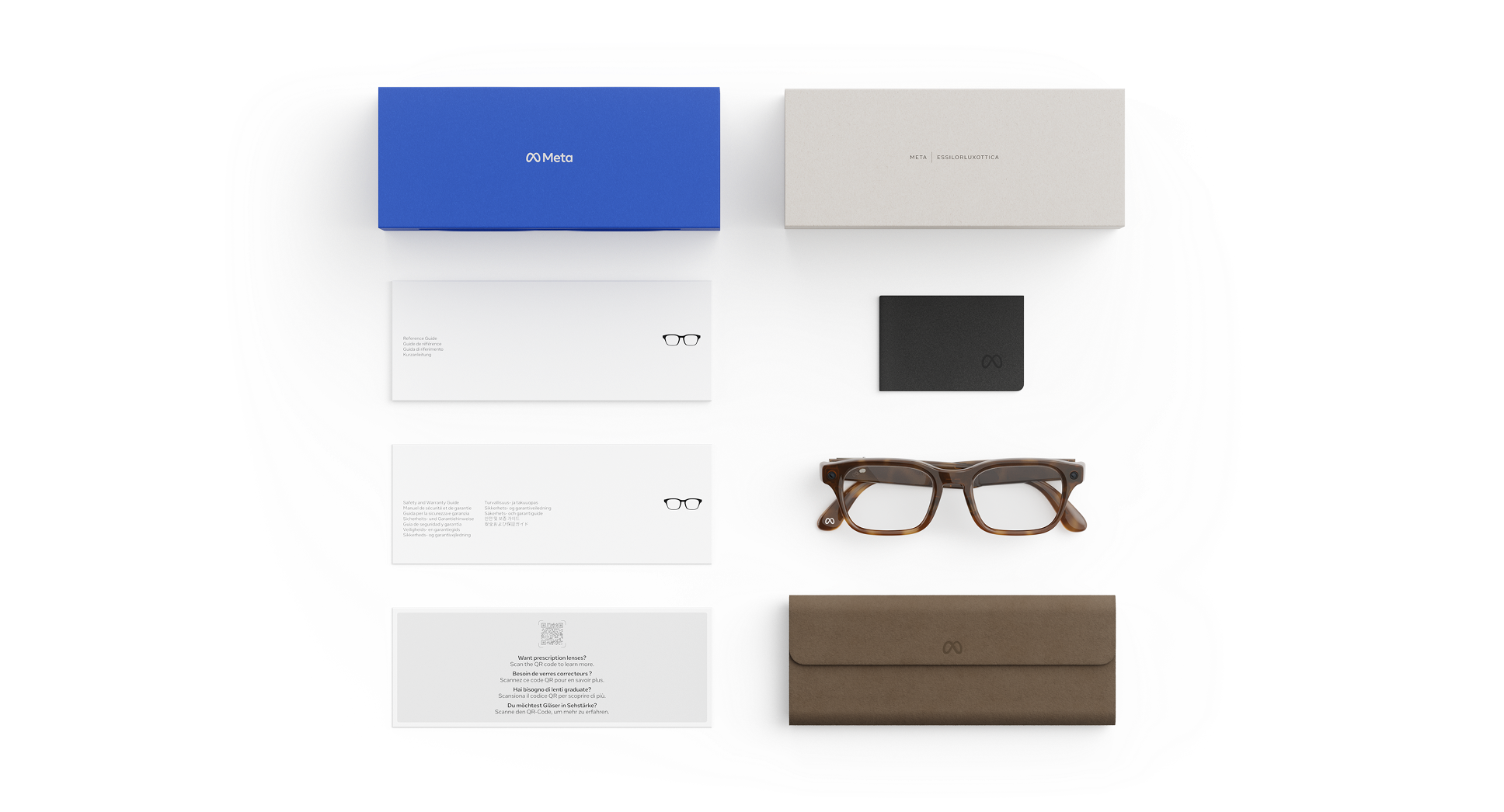 Смарт-очки Meta Adventurer Standard Classic Tortoise Frame / Clear Lenses