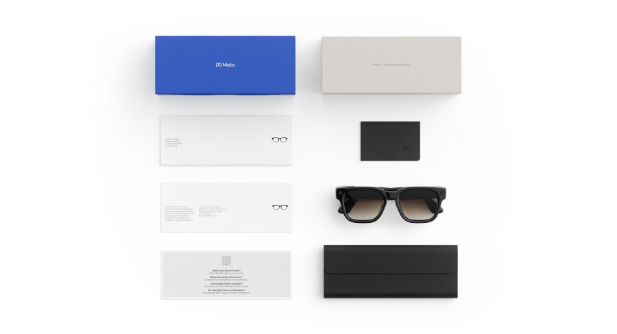 Смарт-окуляри Meta Fury Standard Classic Black Frame / Brown Gradient Lenses