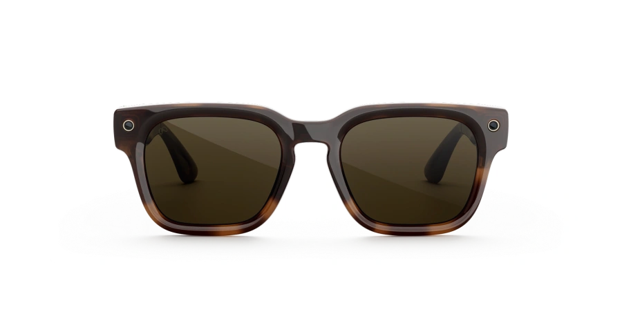 Смарт-очки Meta Fury Standard Mahogany Frame / Green Lenses