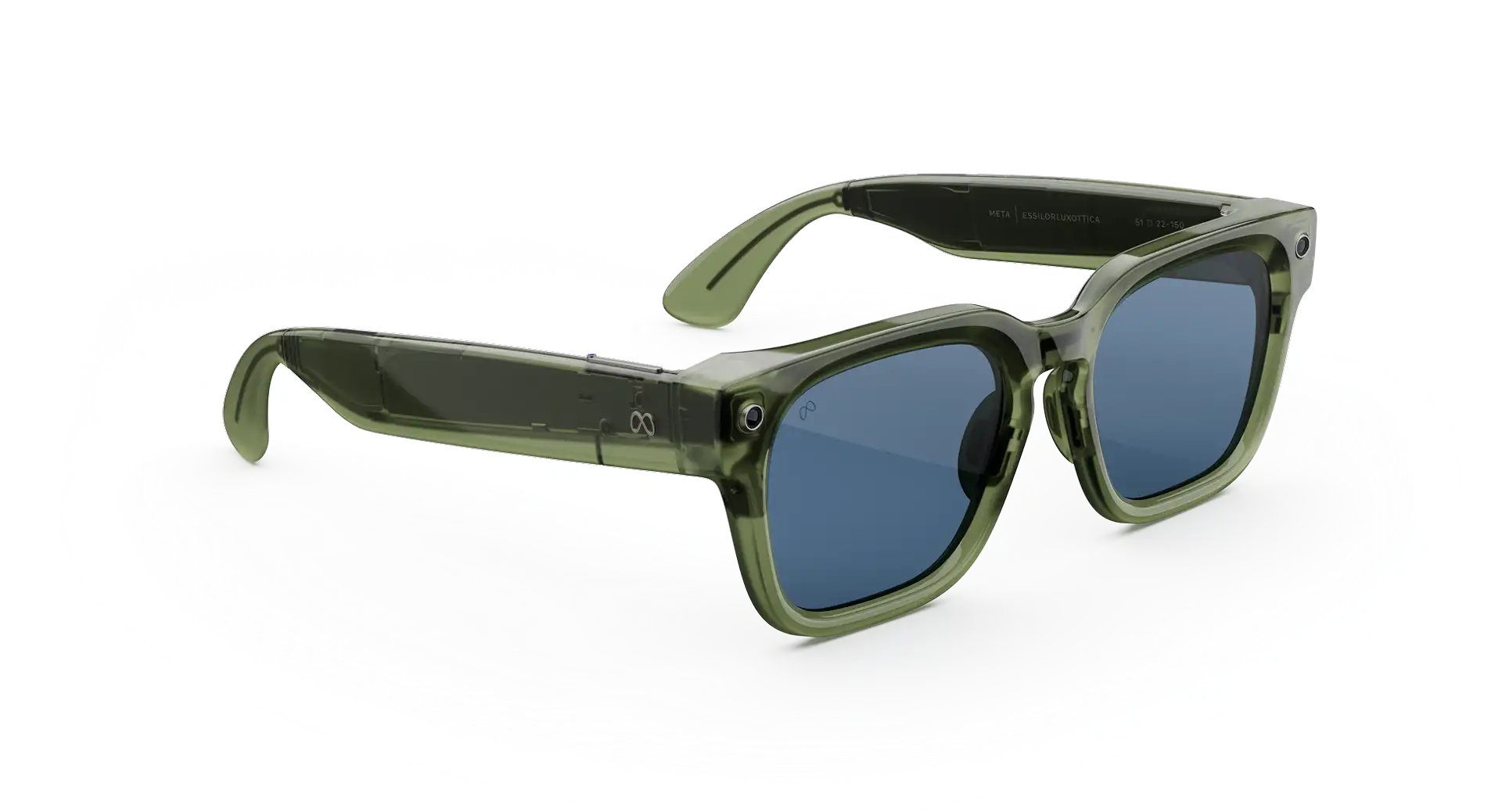 Смарт-очки Meta Fury Standard Racing Green Frame / Light Blue Atlantic Lenses