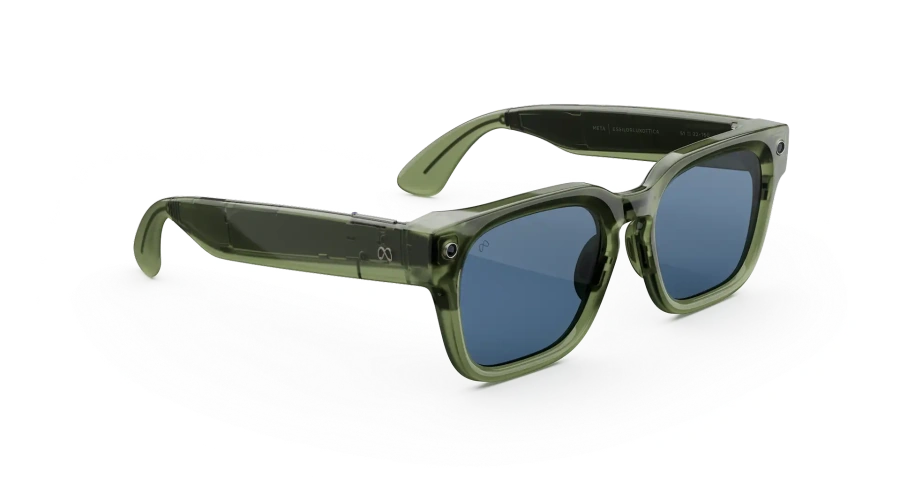 Смарт-очки Meta Fury Standard Racing Green Frame / Light Blue Atlantic Lenses